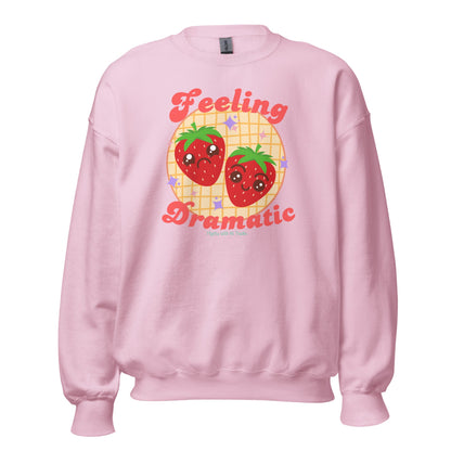 Feeling Dramatic Strawberry Sweatshirt Sweatshirt S
