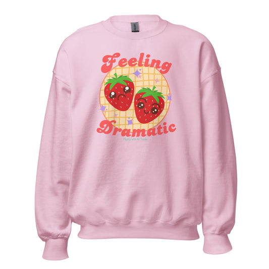 Feeling Dramatic Strawberry Sweatshirt Sweatshirt S
