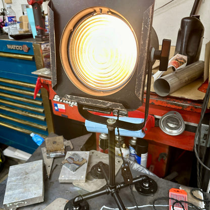 Fresnel Desk Stage Lamp Home Decor