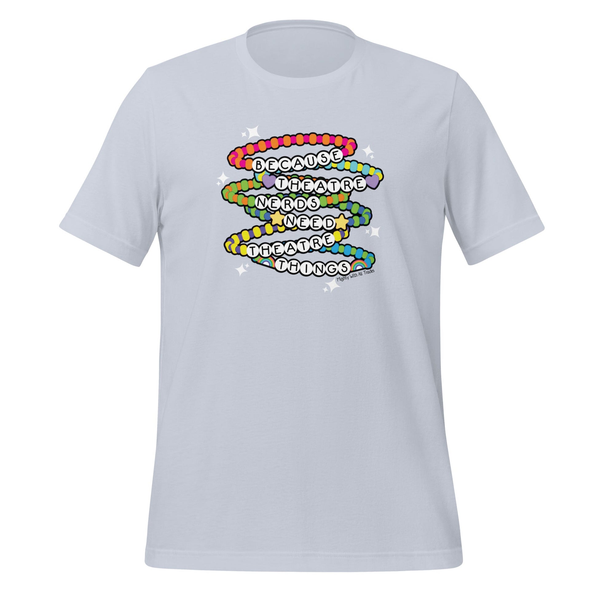 Friendship Bracelet Slogan T-shirt T-Shirts Light Blue