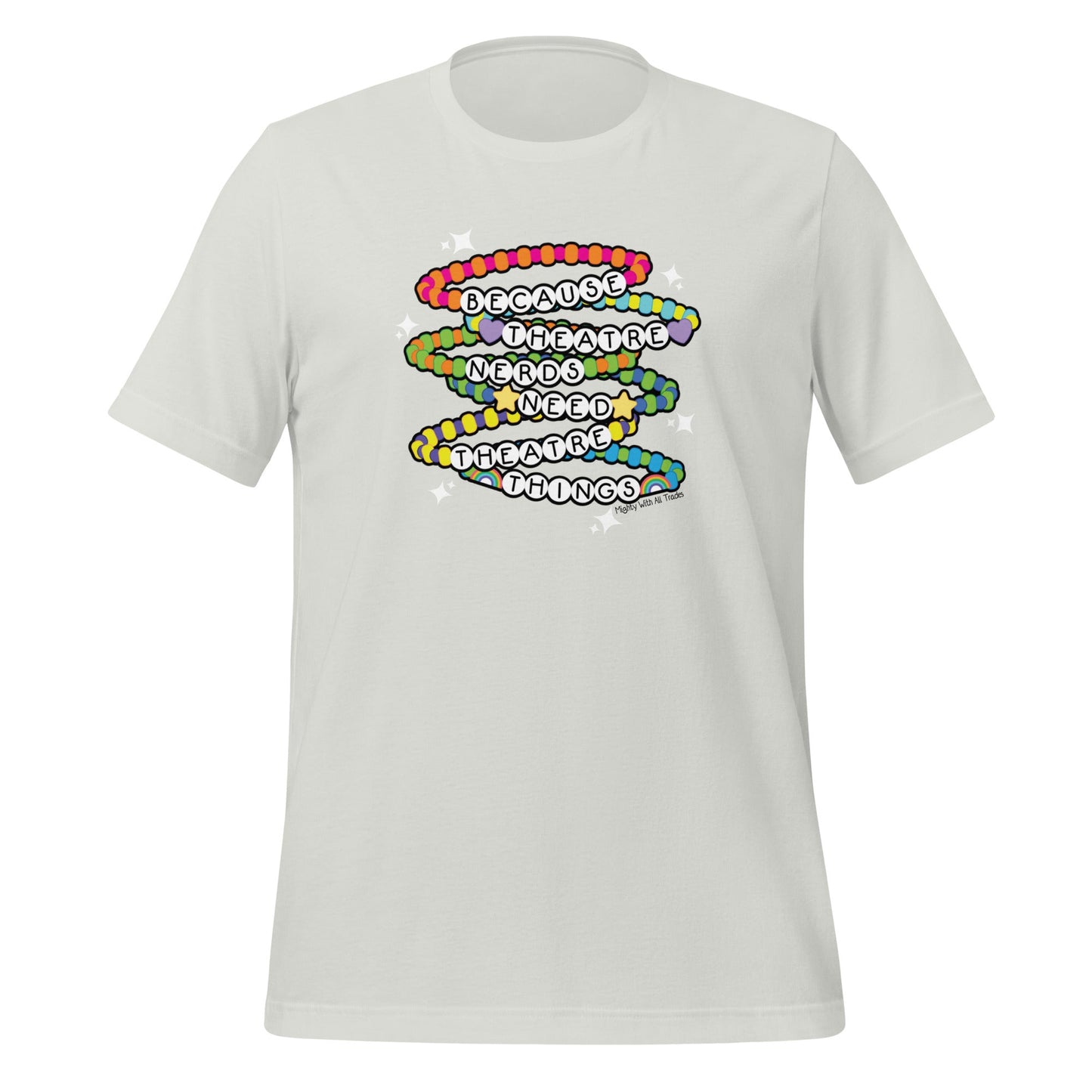 Friendship Bracelet Slogan T-shirt T-Shirts Silver