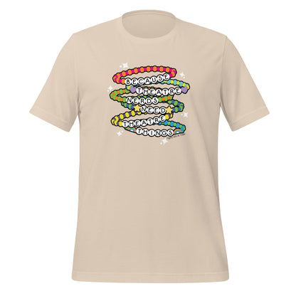Friendship Bracelet Slogan T-shirt T-Shirts Soft Cream