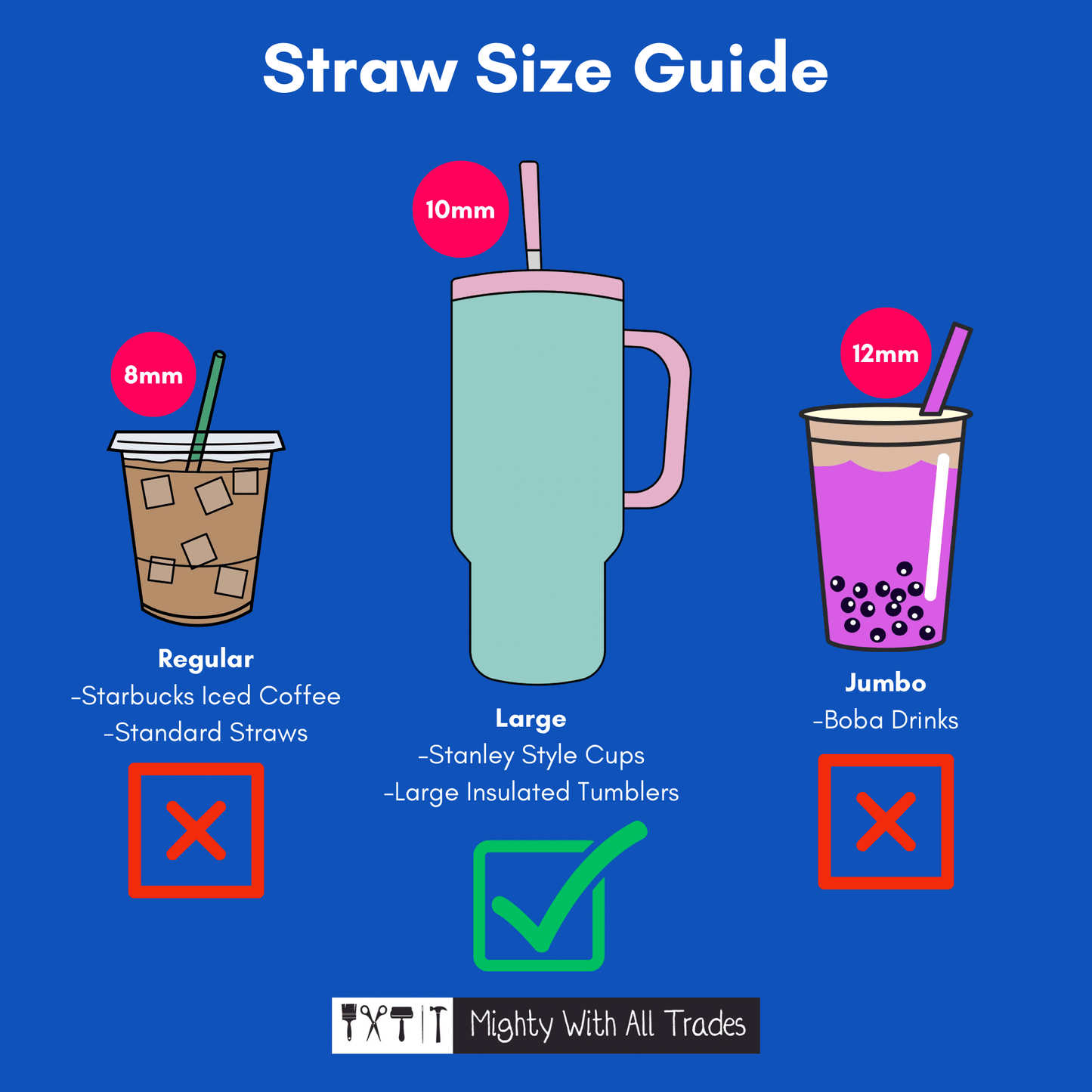 Ghostlight Silicone Straw Topper Tumbler Accessories