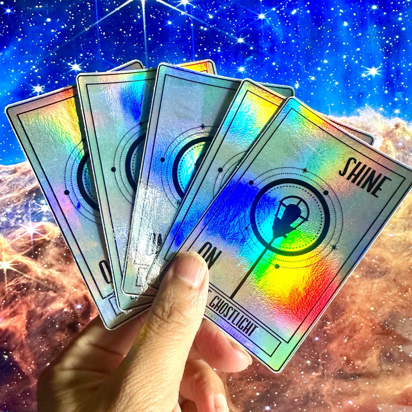Ghostlight Tarot Holographic Sticker Stickers