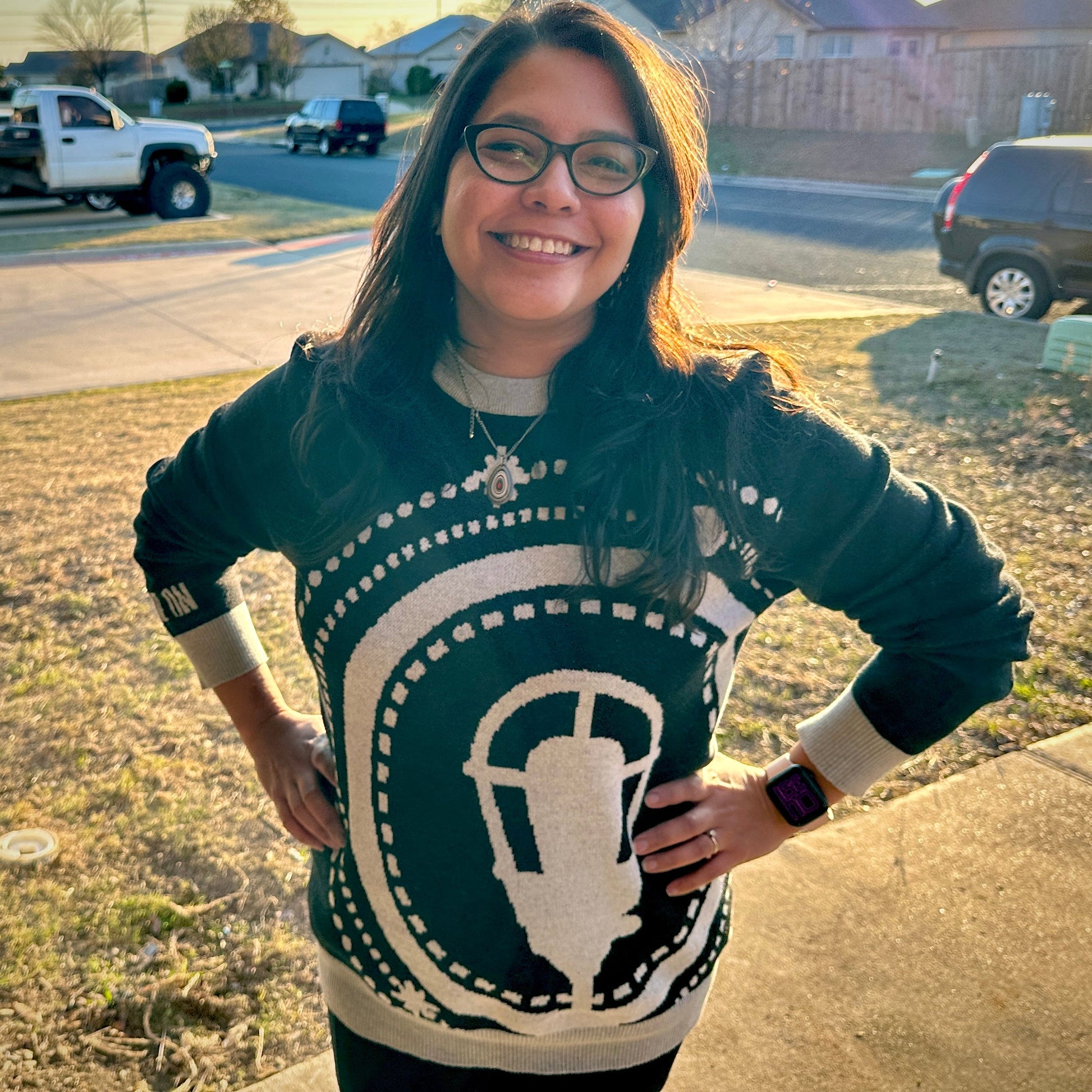 Ghostlight Tarot Knitted Theatre Sweater Knitted Sweater S