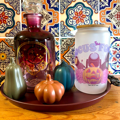 Hocus Focus Frosted Halloween Tumbler Tumbler