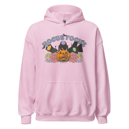 Hocus Focus Lighting Hoodie Hoodie Light Pink