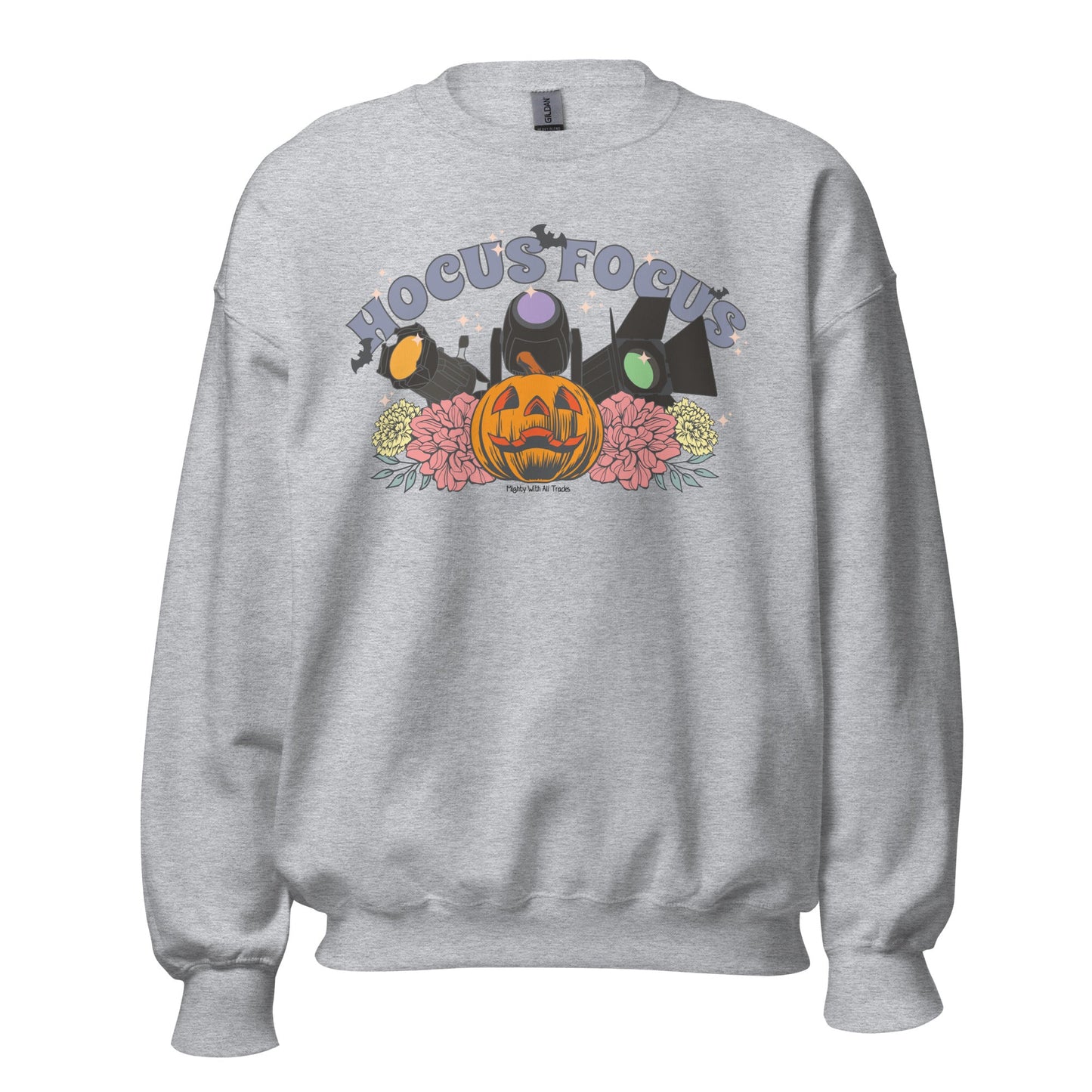 Hocus Focus Lighting Sweatshirt Sweatshirt Sport Grey
