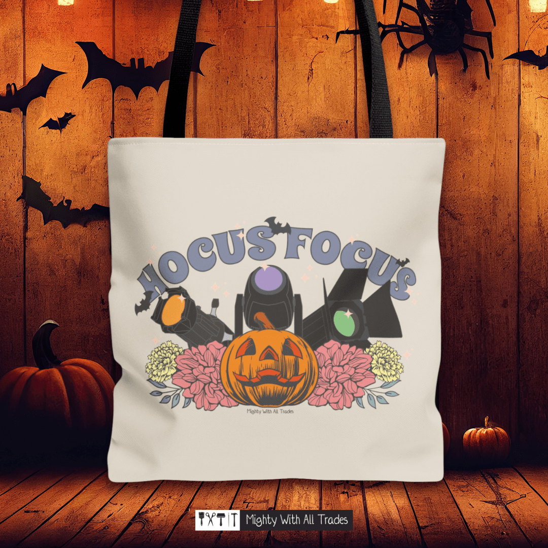 Hocus Focus Tote Bag Bags 16" × 16''