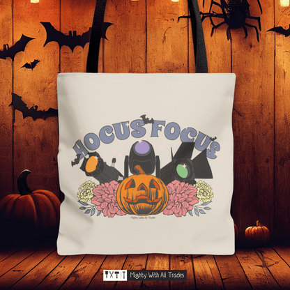 Hocus Focus Tote Bag Bags 16" × 16''