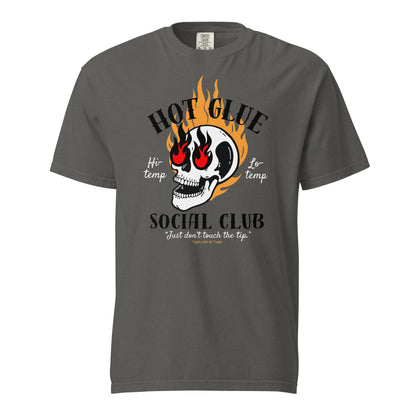 Hot Glue Social Club (Comfort Colors) T-shirt Pepper