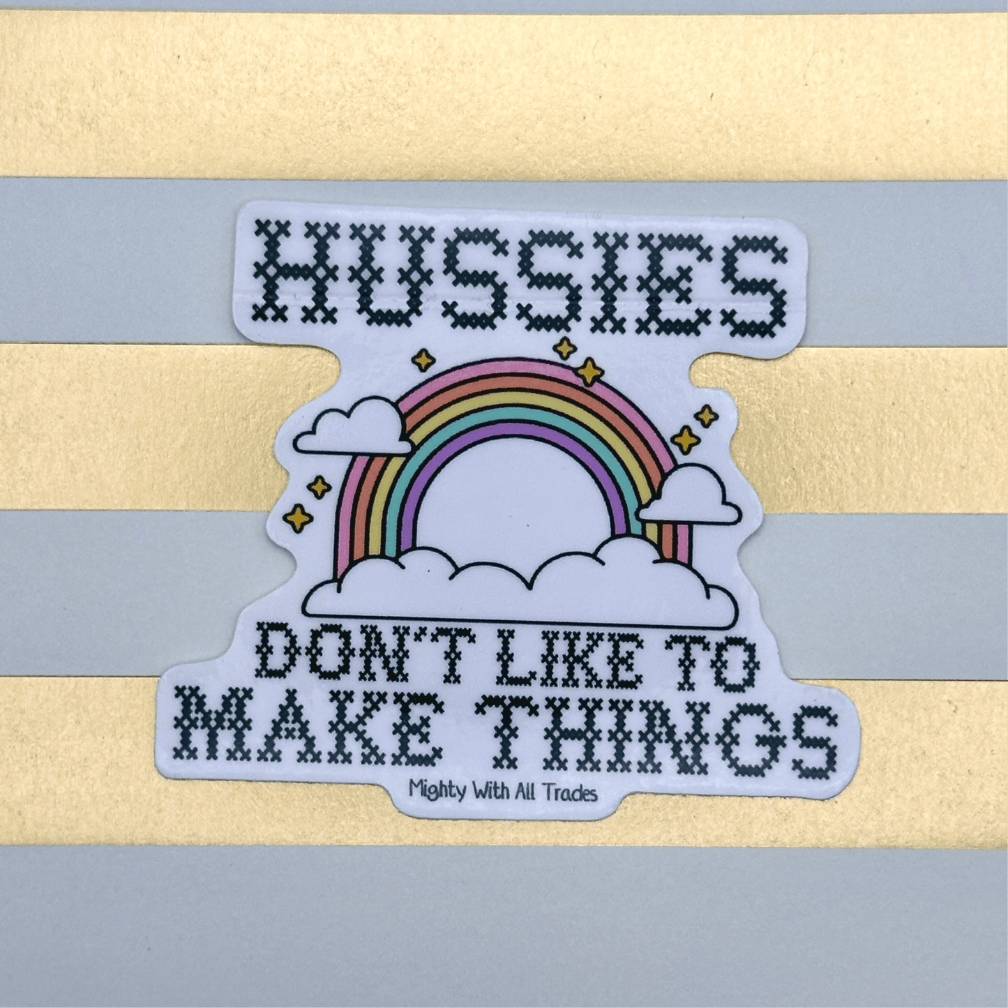 Hussies Sticker Stickers