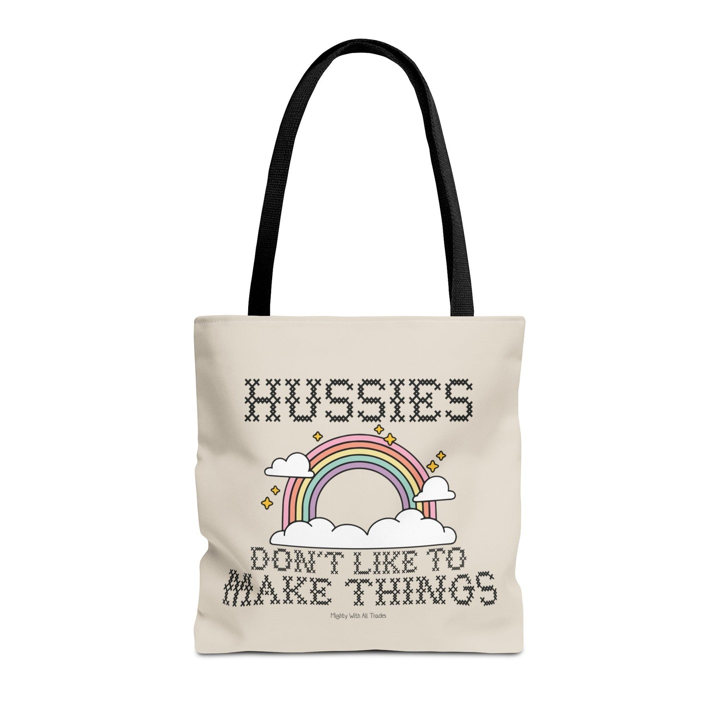 Hussies Tote Bag Bags 16" × 16''