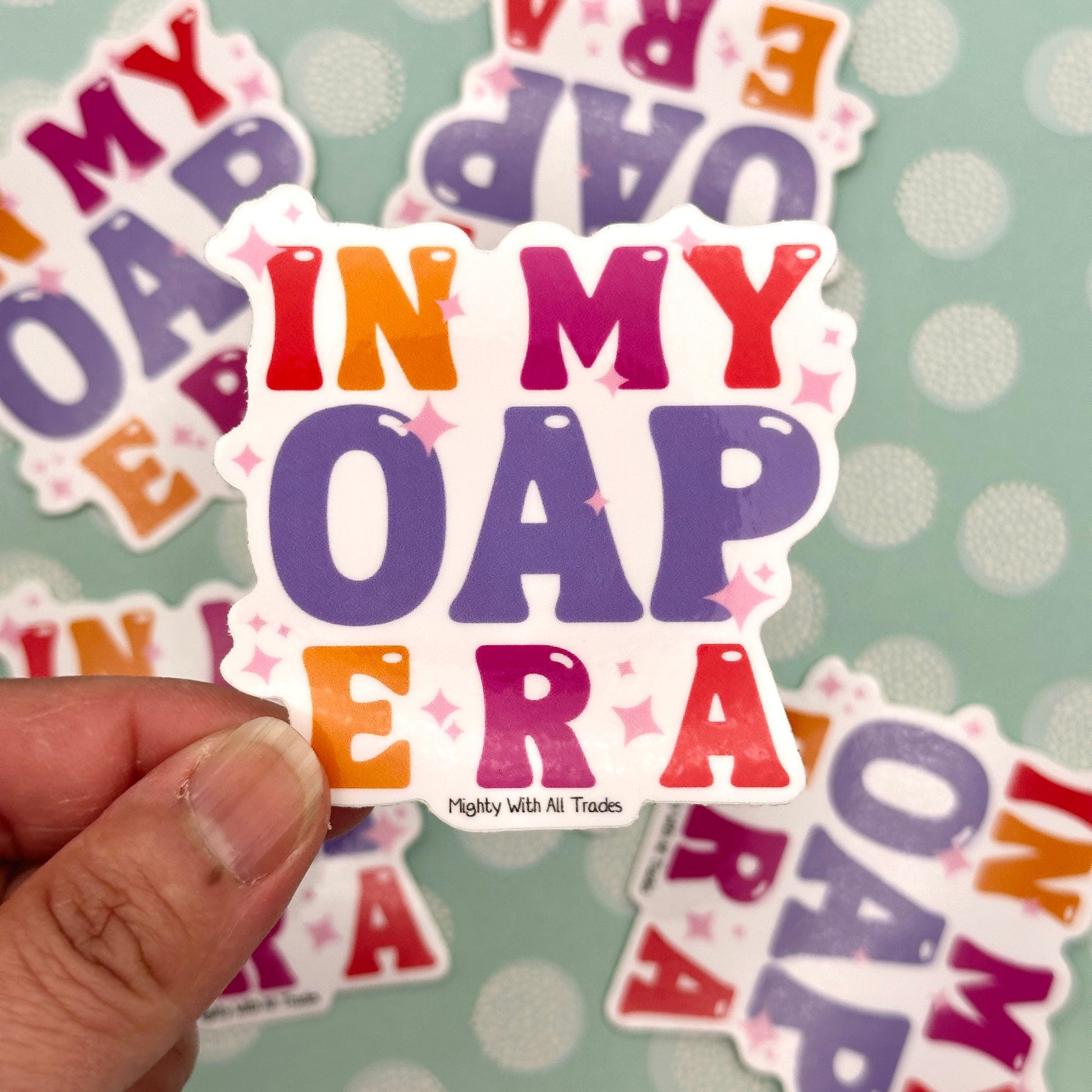 In My OAP Era Sticker Theatre