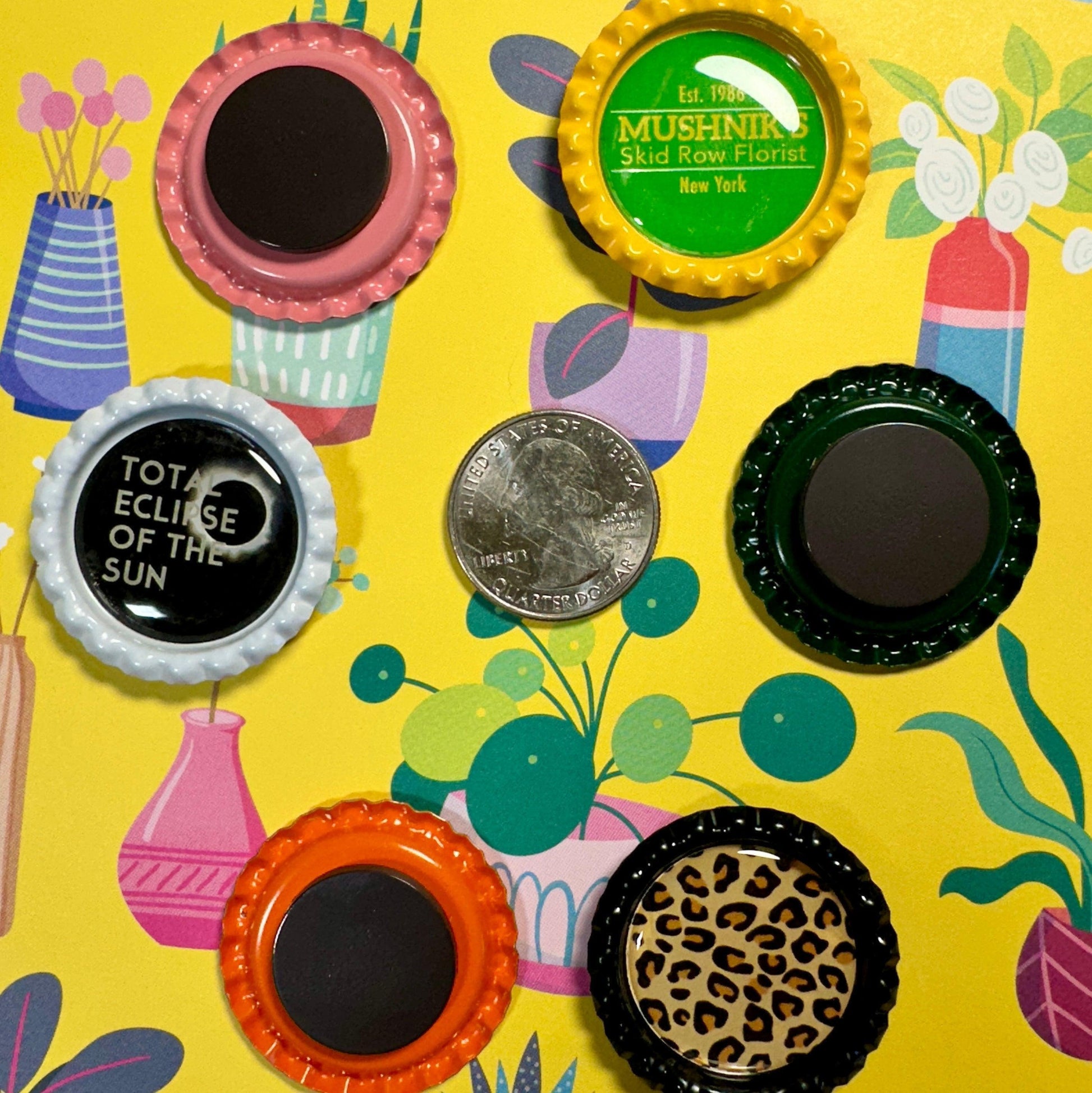 Little Shop of Horrors Magnets, Set of 6 Refrigerator Magnets