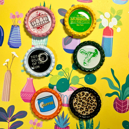 Little Shop of Horrors Magnets, Set of 6 Refrigerator Magnets