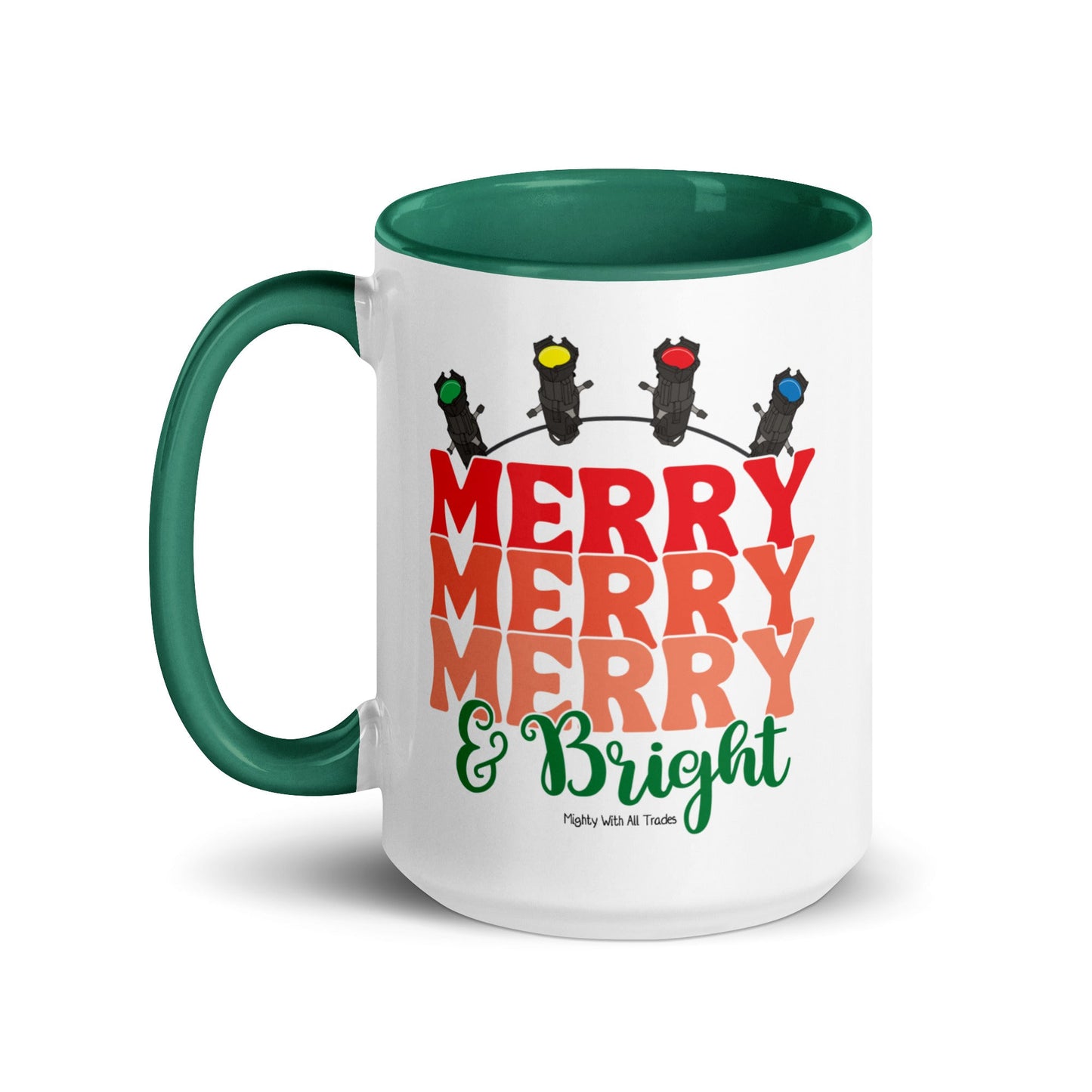 Merry and Bright Lighting Mug Mugs 11 oz