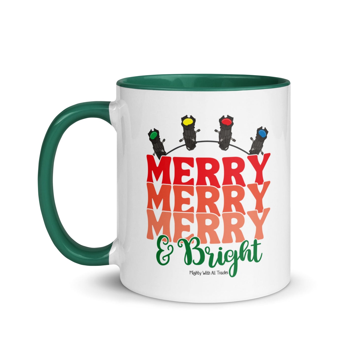 Merry and Bright Lighting Mug Mugs 11 oz