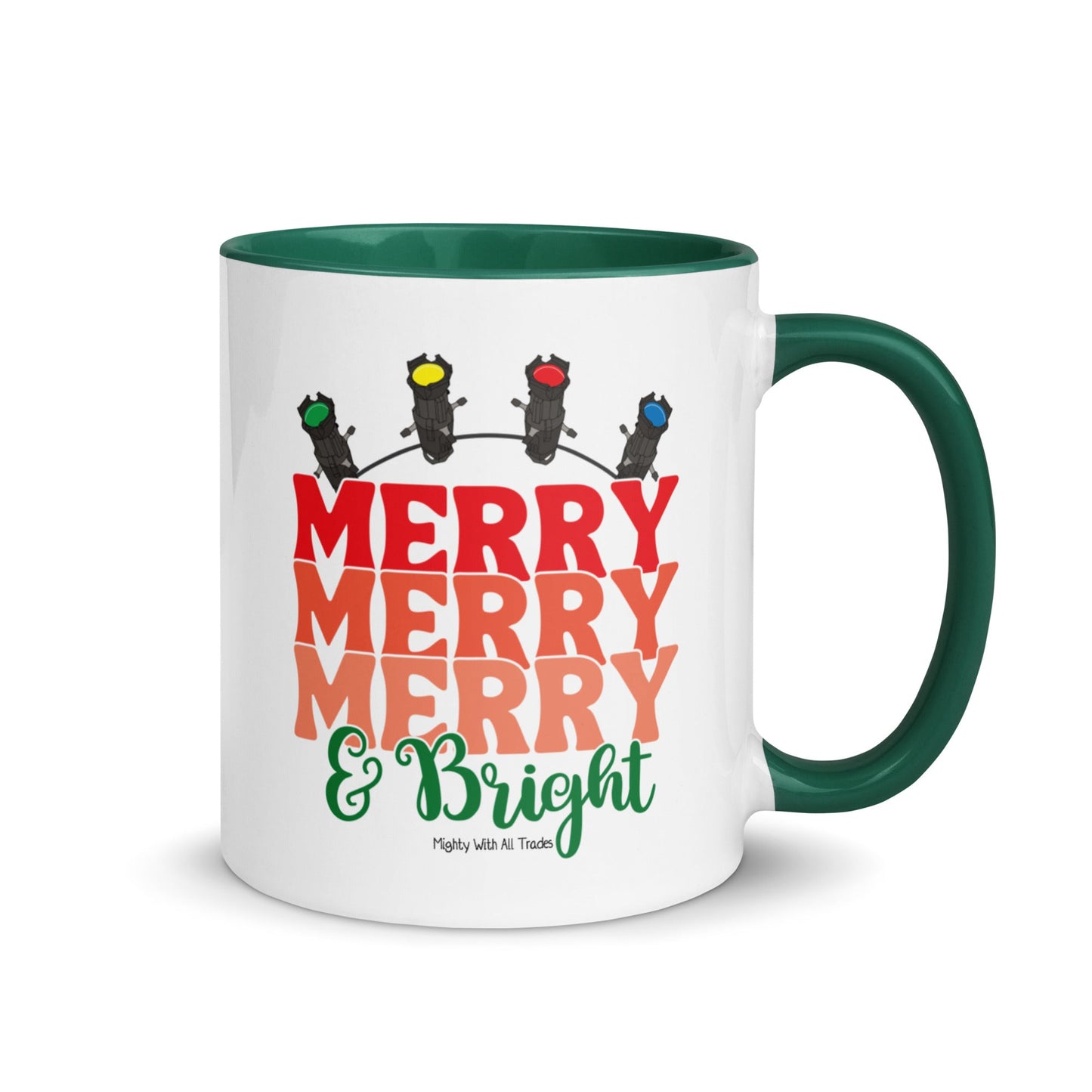 Merry and Bright Lighting Mug Mugs 11 oz