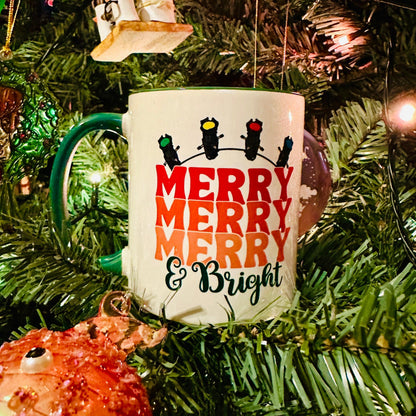 Merry and Bright Mug Mugs 11 oz