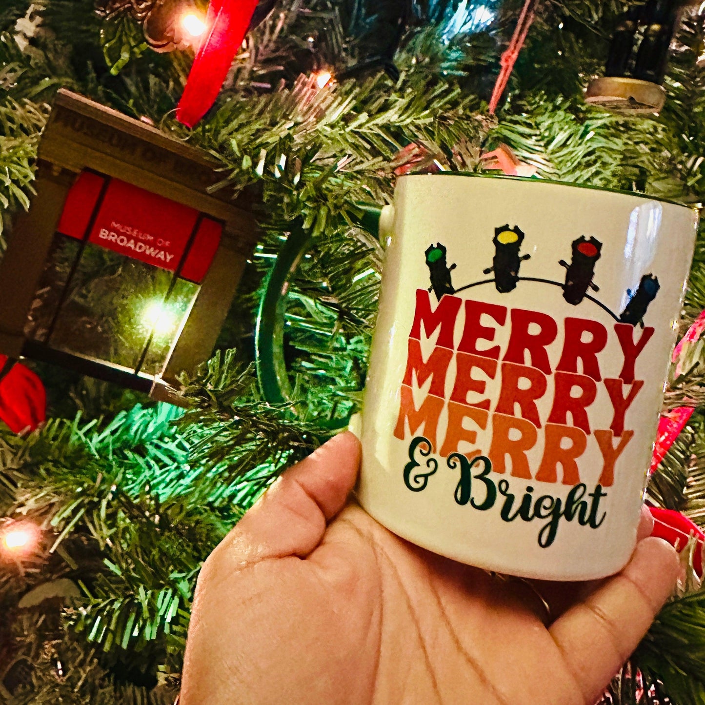 Merry and Bright Mug Mugs 11 oz