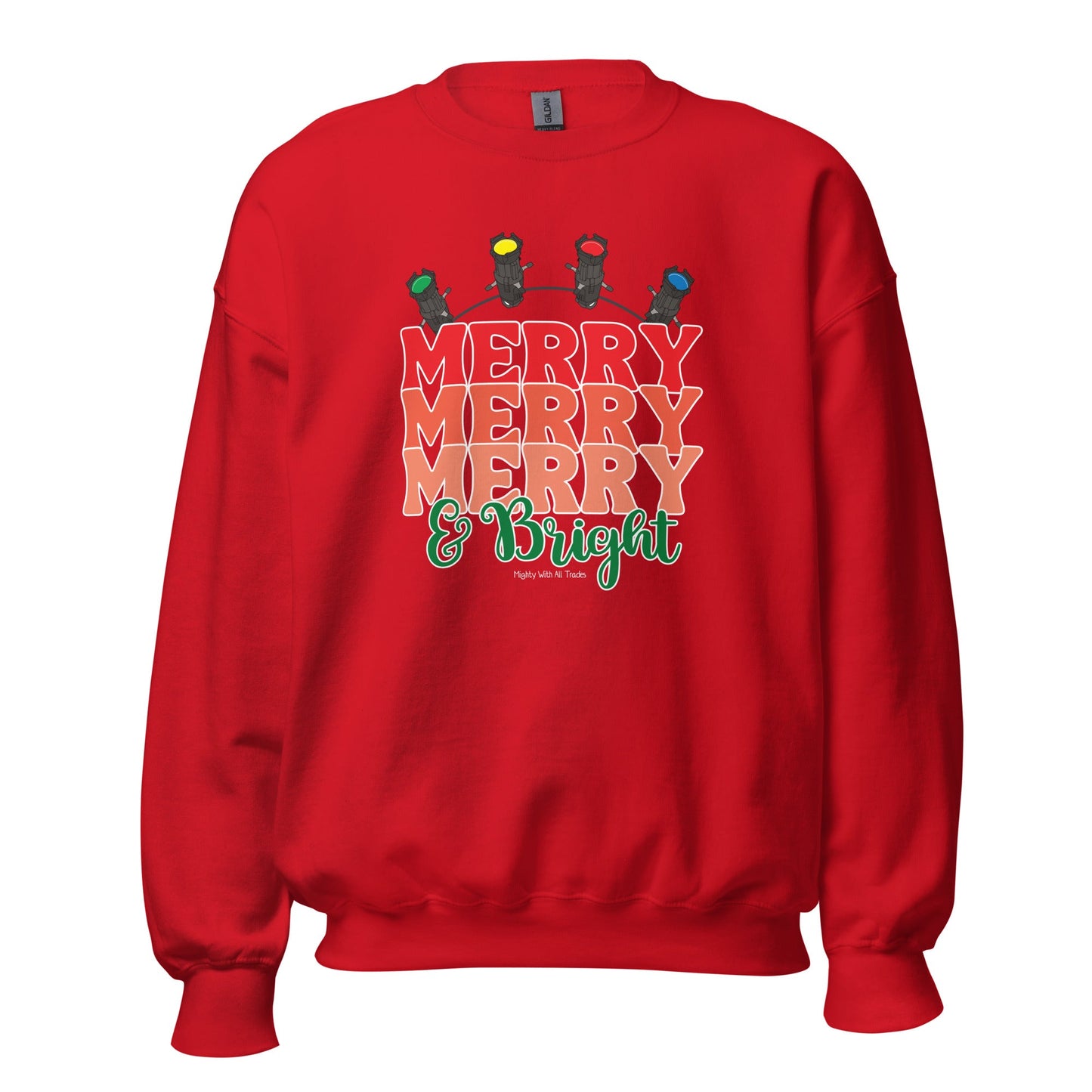 Merry and Bright Sweatshirt Sweatshirt S