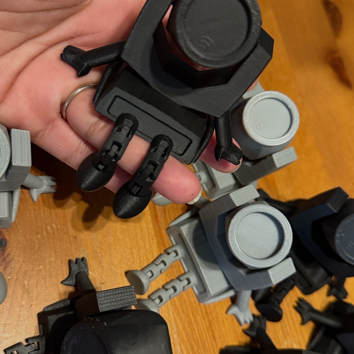 Moving Light Buddy - Desk Companion Printed Models
