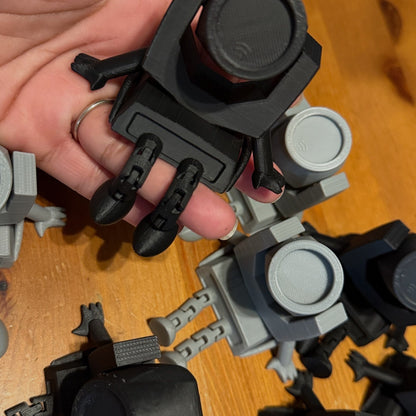 Moving Light Buddy - Desk Companion Printed Models