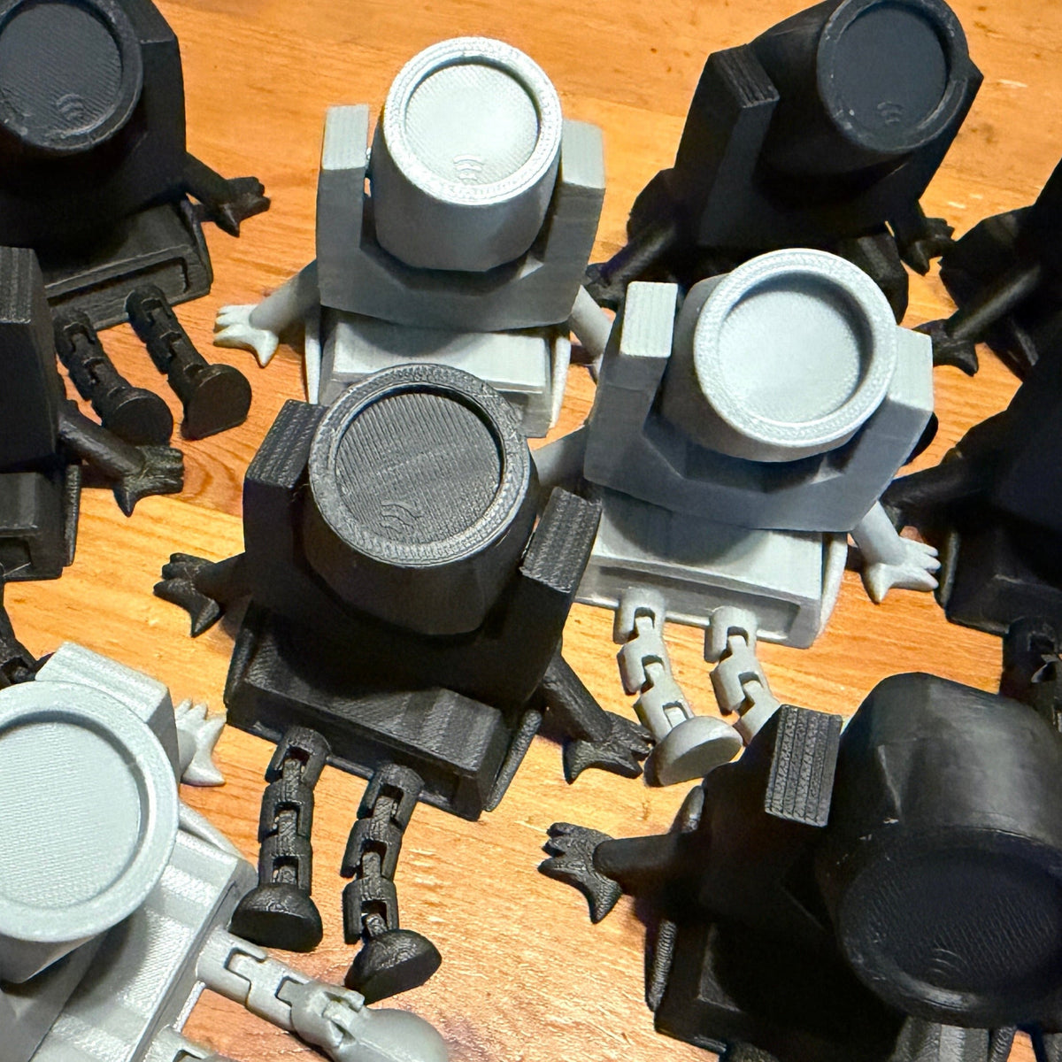 Moving Light Buddy - Desk Companion Printed Models