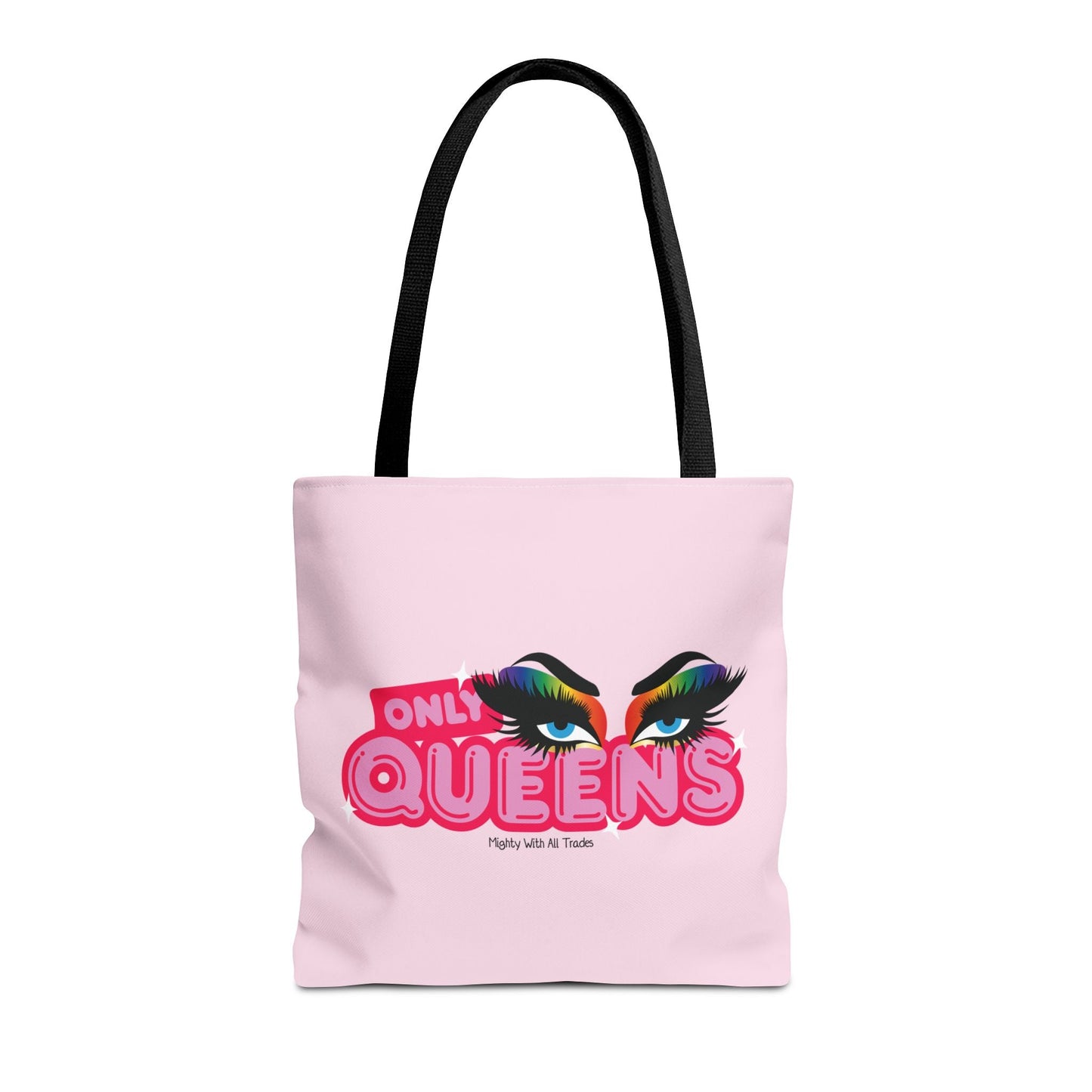 No Kings - Only Queens (Double Sided) Tote Bag Bags 16" × 16''
