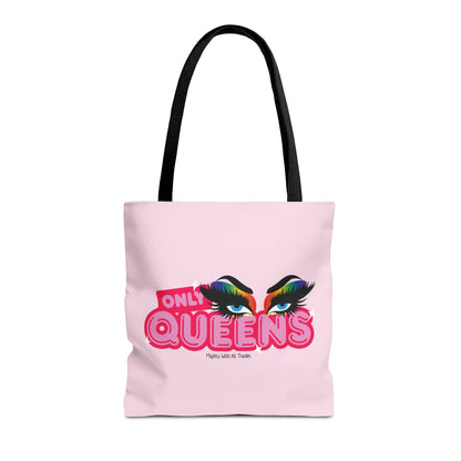 No Kings - Only Queens (Double Sided) Tote Bag Bags 16" × 16''