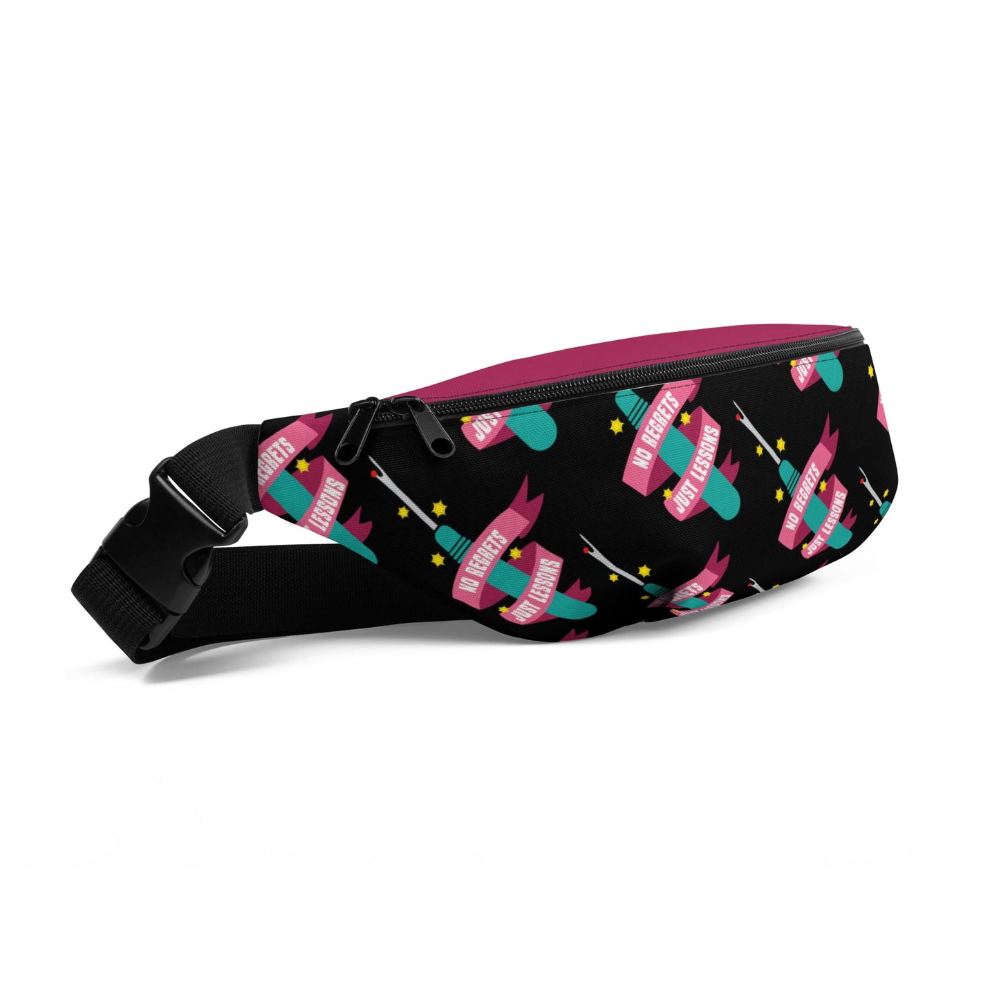No Regrets Fanny Pack - Black Fanny Pack