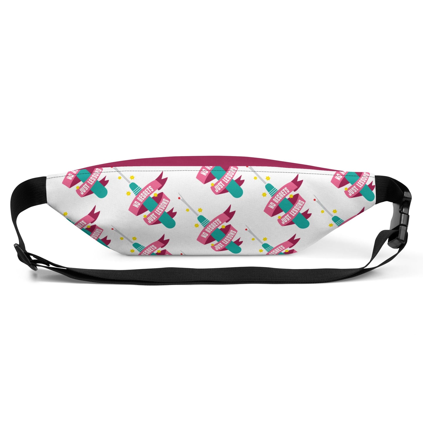 No Regrets Fanny Pack - White Fanny Pack