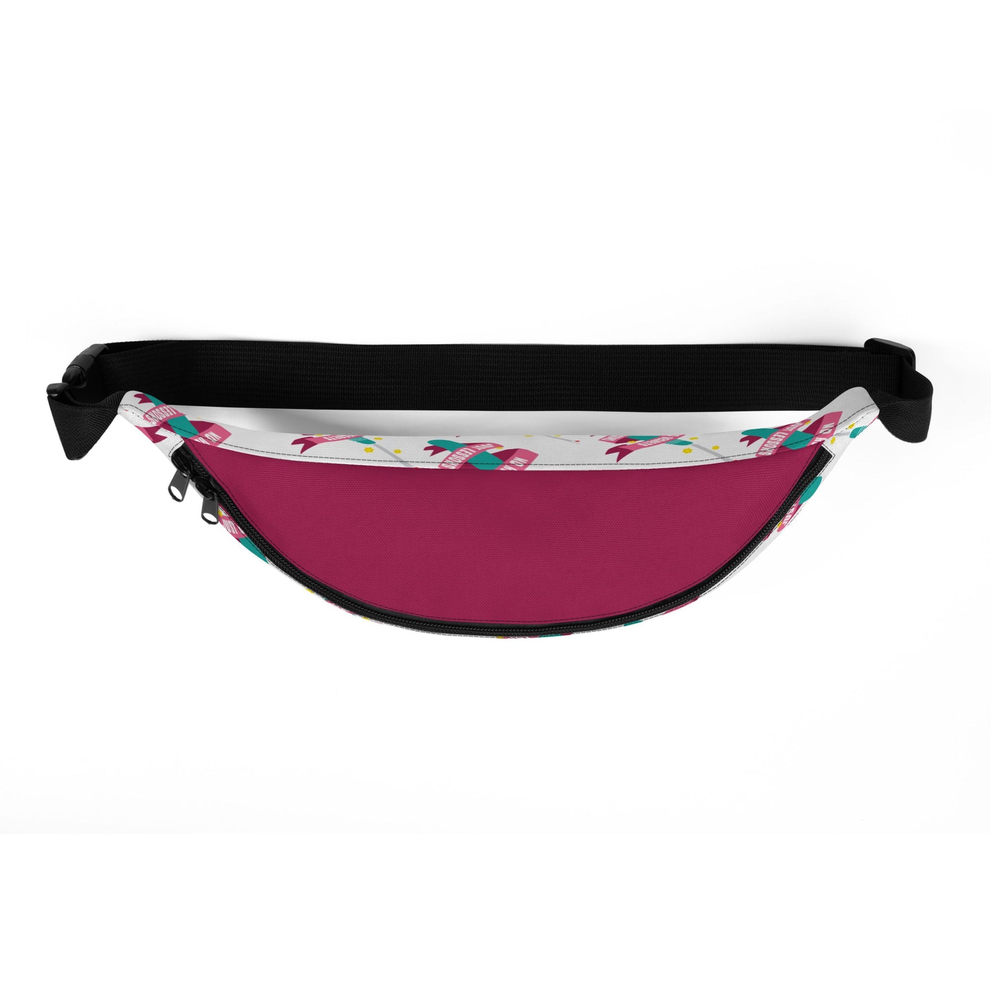 No Regrets Fanny Pack - White Fanny Pack