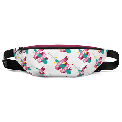 No Regrets Fanny Pack - White Fanny Pack
