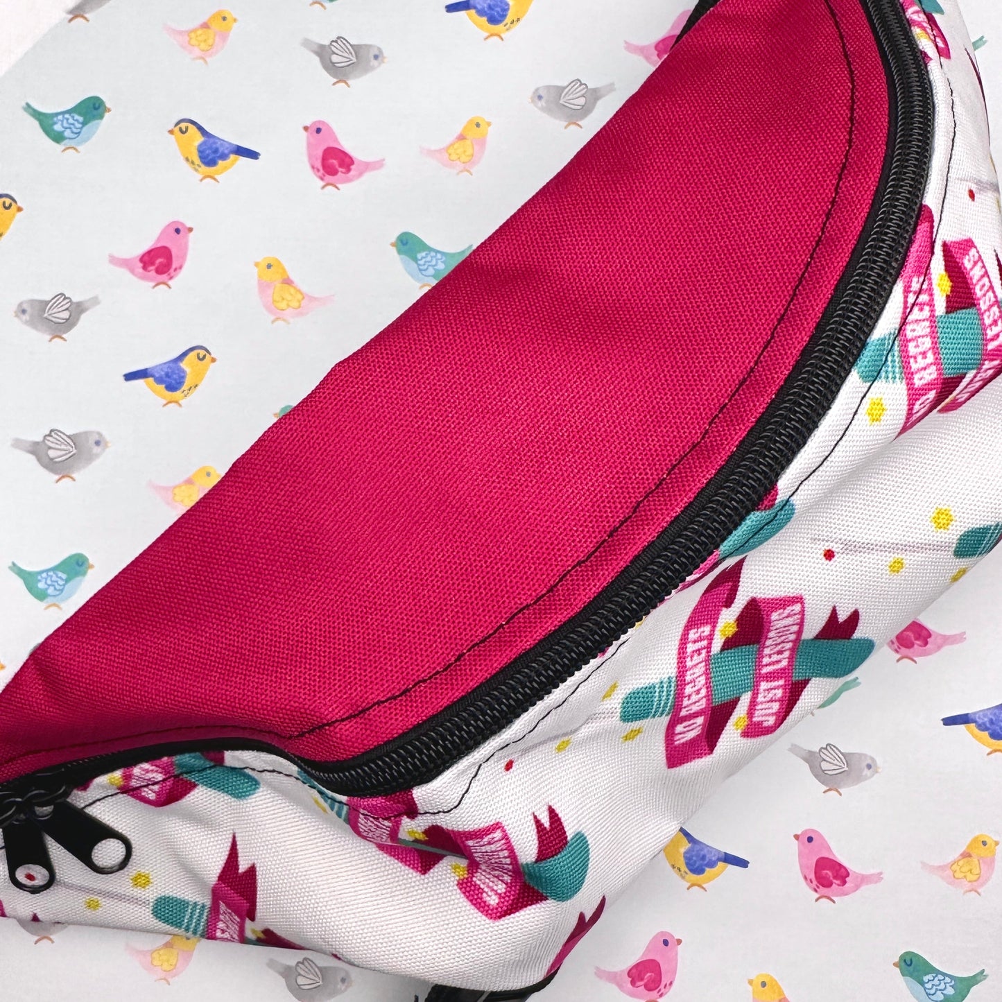 No Regrets Fanny Pack - White Fanny Pack