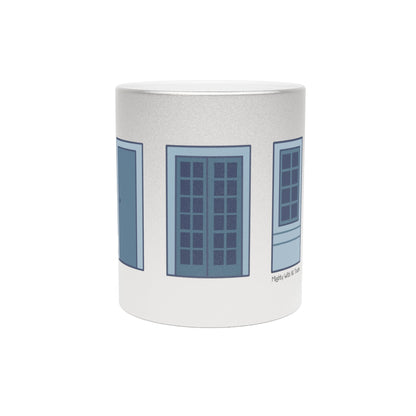 OAP Doors and Window SILVER Mug Mug 11oz