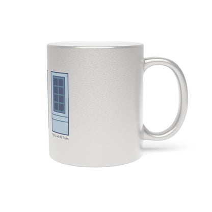 OAP Doors and Window SILVER Mug Mugs 11oz