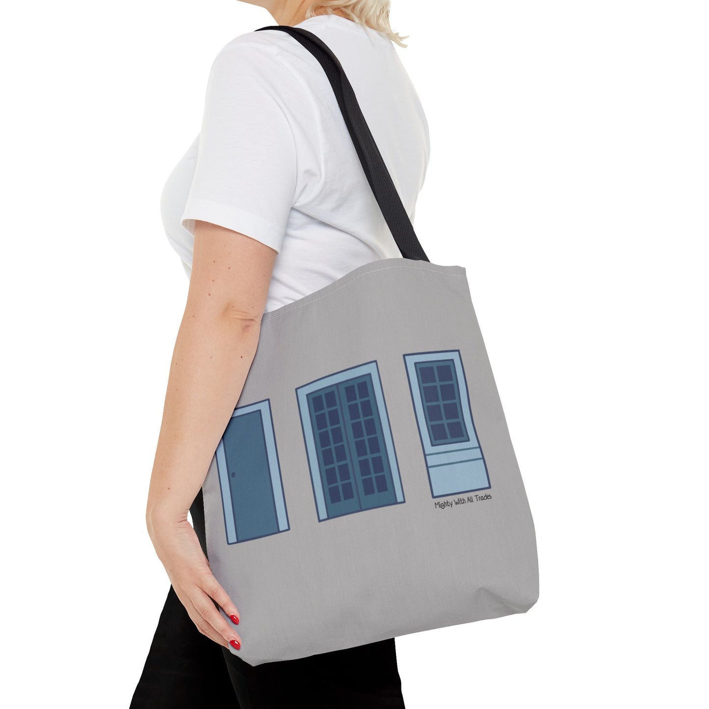 OAP Doors and Window Tote Bag Bags 16" × 16''
