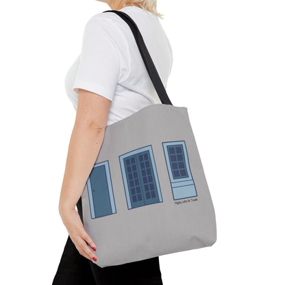 OAP Doors and Window Tote Bag Bags 16" × 16''