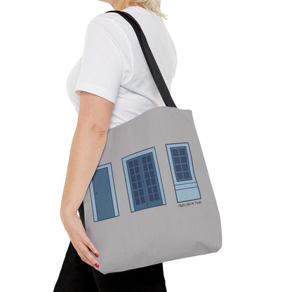OAP Doors and Window Tote Bag Bags 16" × 16''