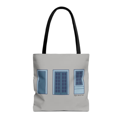 OAP Doors and Window Tote Bag Bags 16" × 16''