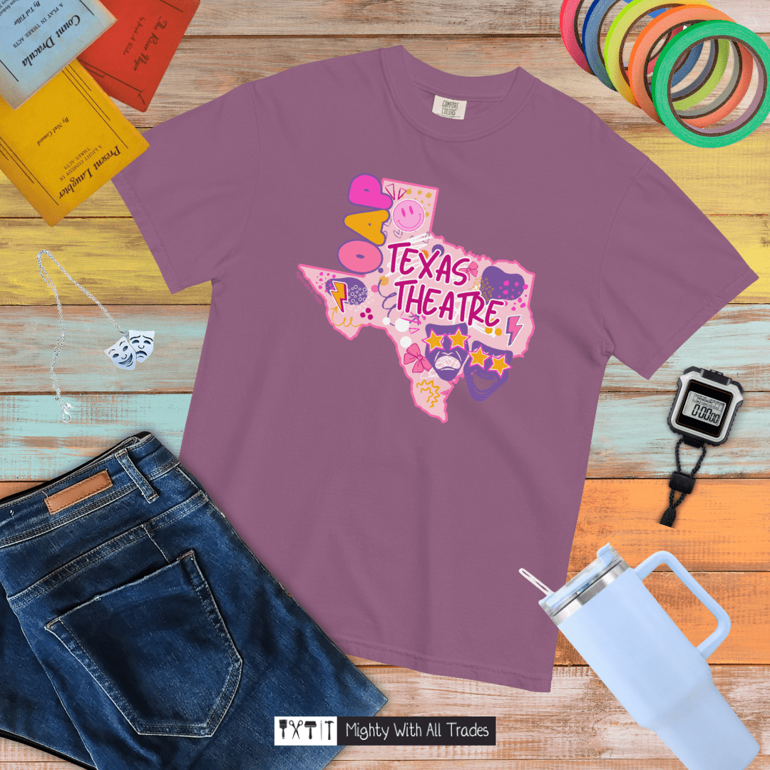 OAP Preppy (Comfort Colors) T-shirt T-Shirts Berry