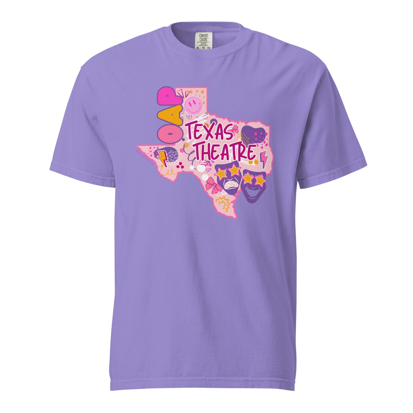 OAP Preppy (Comfort Colors) T-shirt T-Shirts Violet