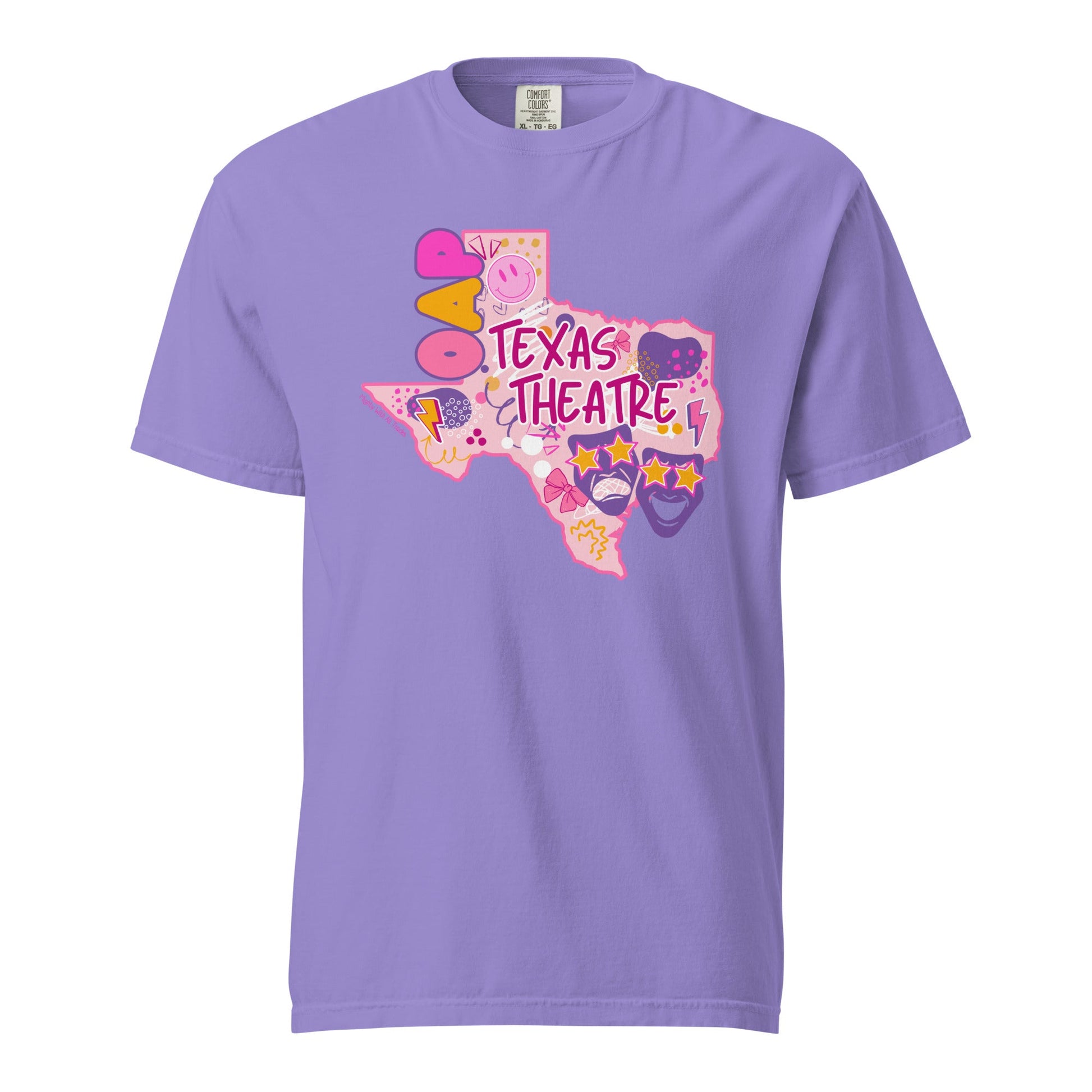 OAP Preppy (Comfort Colors) T-shirt T-Shirts Violet