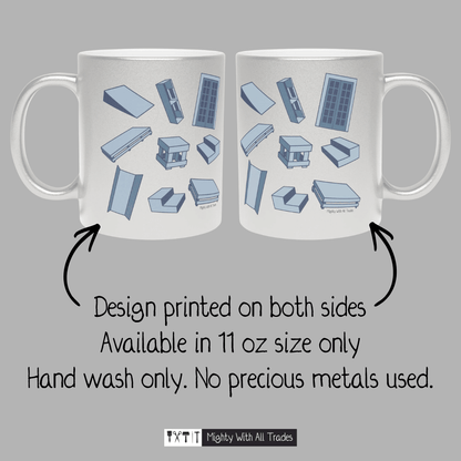 OAP Unit Set Pieces SILVER Mug Mug 11oz