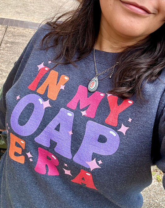 One Act Play (OAP) Era Sweatshirt Sweatshirt Black