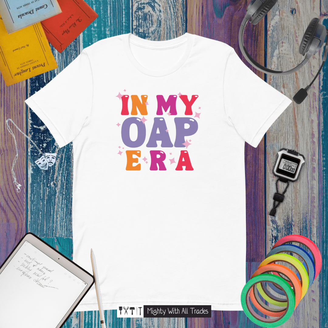 One Act Play (OAP) Era T-shirt T-Shirts Black