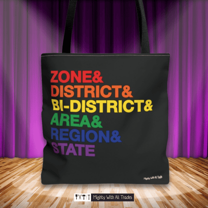 One Act Play PRIDE Tote Bag Bags 16" × 16''