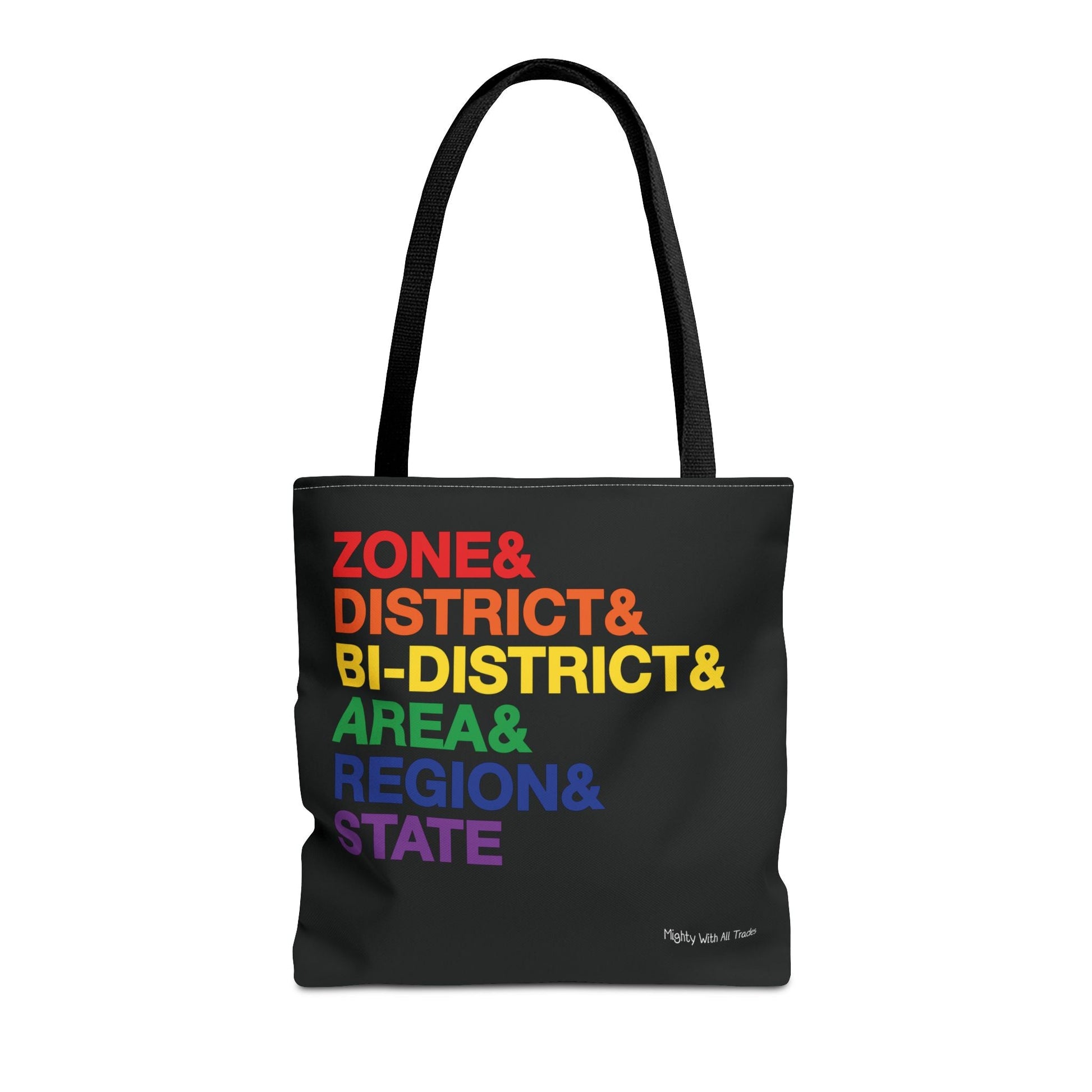 One Act Play PRIDE Tote Bag Bags 16" × 16''